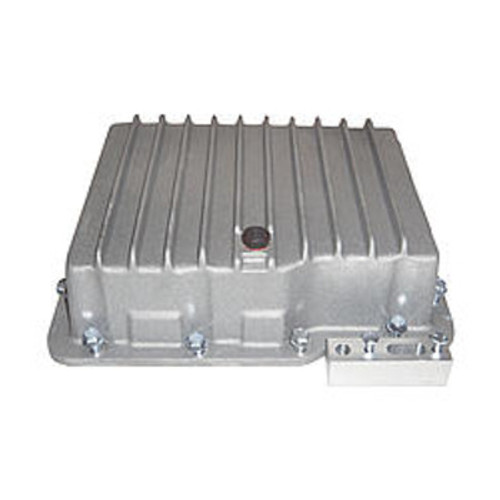 Transmission Specialties 2553 GM Powerglide Transmission Pan, Aluminum, Natural, Finned, Each