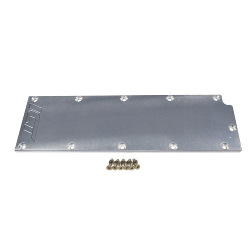 ICT Billet 551605 GM LS, Lifter Valley Cover, 0.350 in. Thick, Billet Aluminum