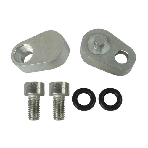 ICT Billet 551693 LS, Steam Port Block Off, Hardware / O-Rings, Aluminum, Kit