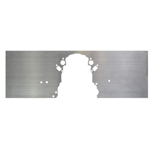 ICT Billet 551805 LS, Front Motor Plate, 36 x 12 x 4/10 in Thick, Aluminum