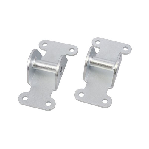 TSP 81107 Chevy V8 Engine Frame Mounts, Solid, Steel, Natural, Pair