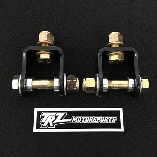 TRZ Motorsports 209-24 Shock Mounts, Black Powdercoat, W/Hardware