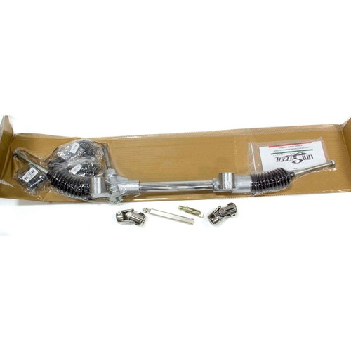 Unisteer 8000350 1979-1993 Mustang Manual Rack and Pinion Kit, Aluminum/Chrome, Each
