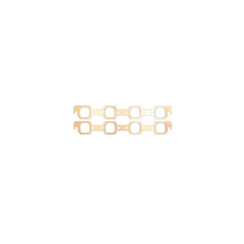 SCE 4736 SB Ford, Pro Copper Embossed Header Gaskets, 1.600 in. Port, Pair