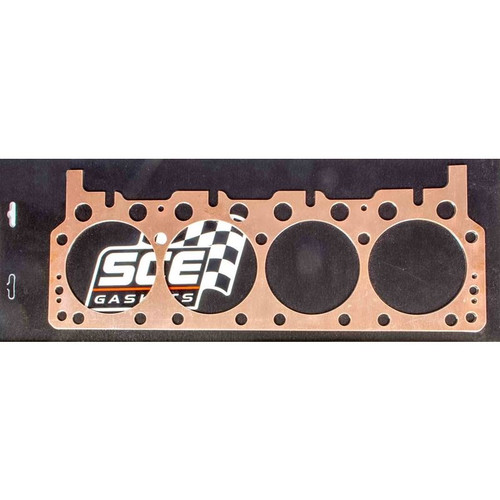 SCE Gaskets T136262 Cylinder Head Gasket, Titan, 4.630 in Bore, 0.062 in Compression Thickness, Copper, Bit Block Chevy, Each : SCE Gaskets T136262 Cylinder Head Gasket, Titan, 4.630