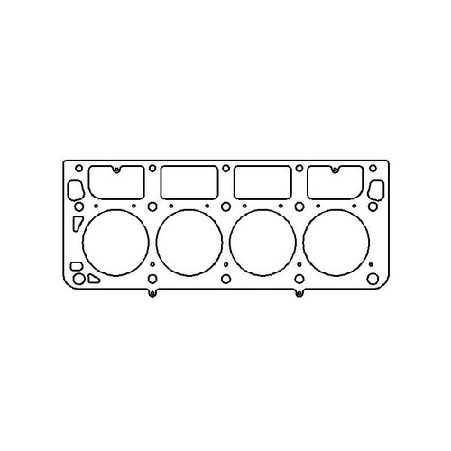 Cometic C5985-051 LS, MLX Head Gasket, 4.100 in. Bore, 0.051 in. Thickness, Each