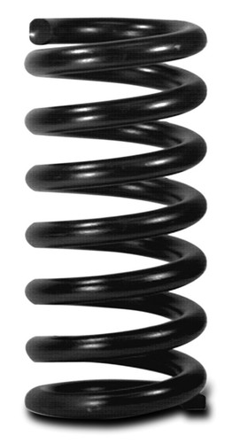 Afco Racing Products 21100-1B Coil Spring, Conventional, 5.5 in OD, 9.500 in Length, 1100 lb/in Spring Rate, Front, Steel, Black Powder Coat, Each