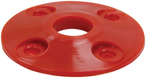 Allstar Performance ALL18432 Scuff Plate, 2 in OD, 1/2 in ID, Plastic, Red, Set of 4