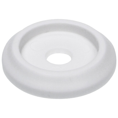Allstar Performance ALL18846 Body Bolt Washer, Countersunk, 1/4 in ID, 1-1/4 in OD, Plastic, White, Set of 10