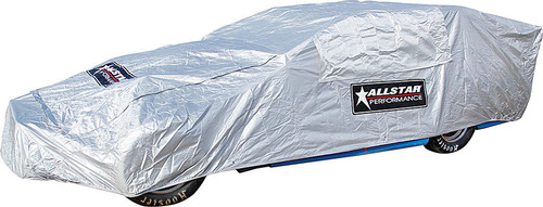 Allstar Performance ALL23306 Car Cover, Soft Liner, Heat Reflective, Cloth, Silver, Modified, Each