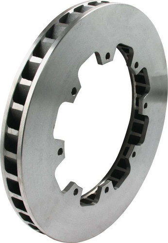 Allstar Performance ALL42000 Brake Rotor, Driver Side, 36 Vane, Directional / Plain, 11.750 in OD, 1.250 in Thick, 8 x 7.000 in Bolt Pattern, Iron, Natural, Each