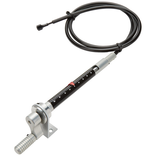 Allstar Performance ALL42078 Brake Bias Adjuster, Short, Remote, 3/8-24 in Thread, 5 ft Cable / Housing, Crank Adjuster, Kit