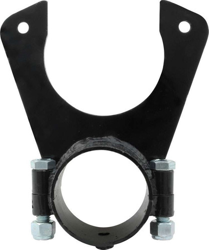 Allstar Performance ALL42103 Brake Caliper Bracket, Rear, Clamp-On, 3 in OD Axle Tube, Steel, Black Powder Coat, GM Metric Caliper, Each