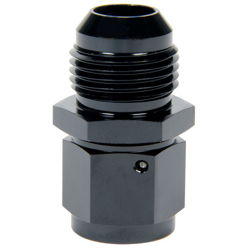Allstar Performance ALL49750 Fitting, Adapter, Straight, 3 AN Female Swivel to 4 AN Male, Aluminum, Black Anodized, Each