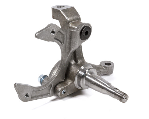 Allstar Performance ALL55971 Spindle, Stock Pin Height, 8 Degree, Passenger Side, IMCA Approved, Steering Arm / Caliper Bracket Included, Forged Steel, Natural, Ford Mustang II, Each