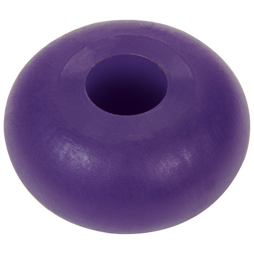 Allstar Performance ALL64512 Bump Stop Puck, 2 in OD, 5/8 in ID, 1 in Tall, 60 Durometer, Urethane, Purple, Each