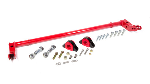 Bmr Suspension XSB004R Sway Bar, Xtreme Anti-Roll, Rear, Steel, Red Powder Coat, Chevy Camaro 2010-15, Kit