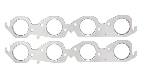 Cometic Gaskets C5251-030 Exhaust Manifold / Header Gasket, 2.250 in Round Port, Multi-Layer Steel, Big Block Chevy, Pair