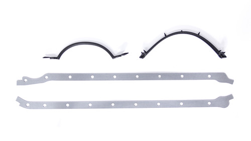 Cometic Gaskets C5344 Oil Pan Gasket, Multi-Piece, Fiber, Passenger Side Dipstick, Big Block Chevy, Kit