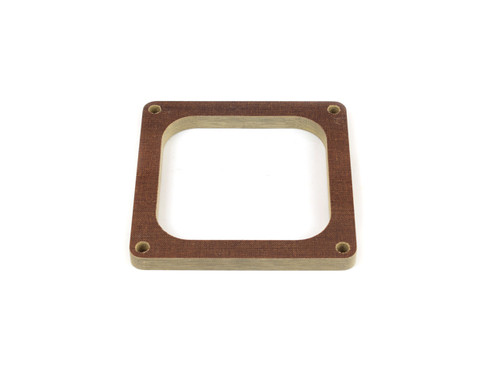 Canton 85-202 Carburetor Spacer, 1/2 in Thick, Open, Dominator Flange, Phenolic, Each