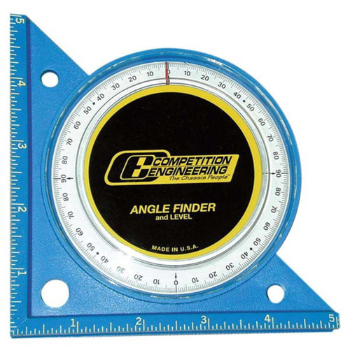 Competition Engineering C5020 Angle Finder, Professional, 1/2 Degree Increments, Plastic, Each