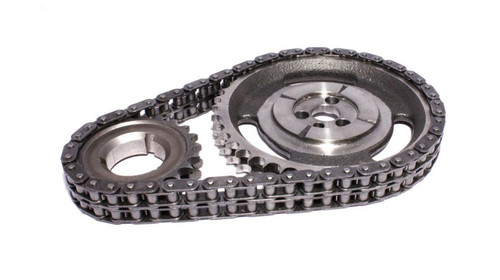 Comp Cams 2136 Timing Chain Set, Magnum, Double Roller, Cast Iron / Billet Steel, Small Block Chevy / GM V6, Kit