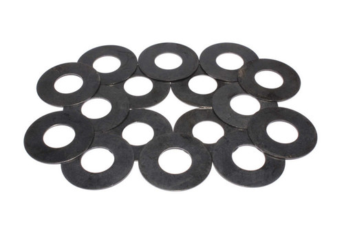 Comp Cams 4743-16 Valve Spring Shim, 0.030 in Thick, 1.437 in OD, Steel, Set of 16