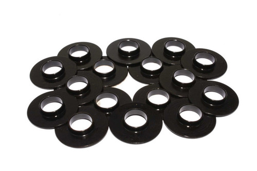 Comp Cams 4780-16 Valve Spring Locator, Inside, 0.060 in Thick, 1.540 in OD, 0.640 in ID, 0.730 in Spring ID, Steel, Set of 16