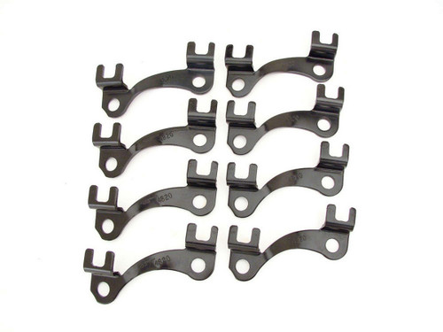 Comp Cams 4820-8 Pushrod Guide Plate, 7/16 in Pushrod, Raised, Steel, Black Oxide, Big Block Chevy, Set of 8