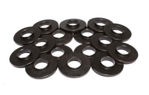 Comp Cams 4863-16 Valve Spring Locator, Inside, 0.060 in Thick, 1.300 in OD, 0.570 in ID, 0.840 in Spring ID, Steel, Set of 16