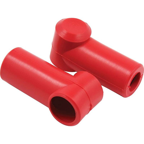 Allstar ALL76152 Battery Terminal Covers Red for Battery Disconnect, Red, Pair