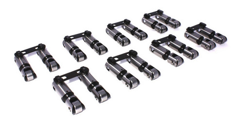 Comp Cams 838-16 Lifter, Endure-X, Mechanical Roller, 0.875 in OD, Link Bar, Small Block Ford, Set of 16