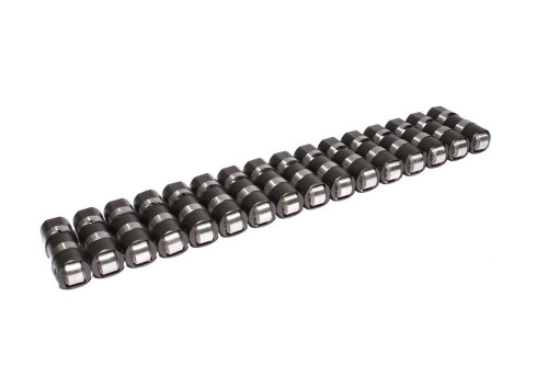 Comp Cams 877-16 Lifter, OEM-Style, Hydraulic Roller, 0.875 in OD, Reduced Travel, Small Block Ford, Set of 16