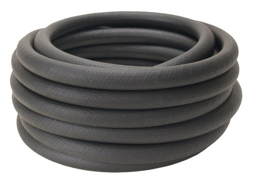 Derale 13016 Hose, Oil, Hi-Temp, 3/8 in ID, Rubber, Black, 5 ft, Each