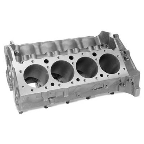 Dart 31182225 Engine, Little M, Bare Block, 4.125 in Bore, 9.325 in Deck, 400 Main, 4-Bolt Main, 2-Piece Seal, 0.391 in Raised Cam Location, Iron, Small Block Chevy, Each