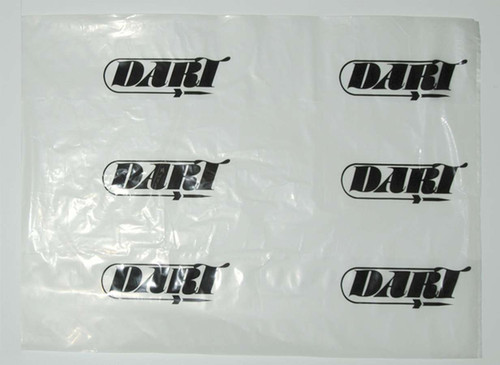 Dart BAG-ENGINE Engine Storage Bag, 37-1/2 x 57-1/2 in, 4 mil, Dart Logo, Plastic, Clear, Each