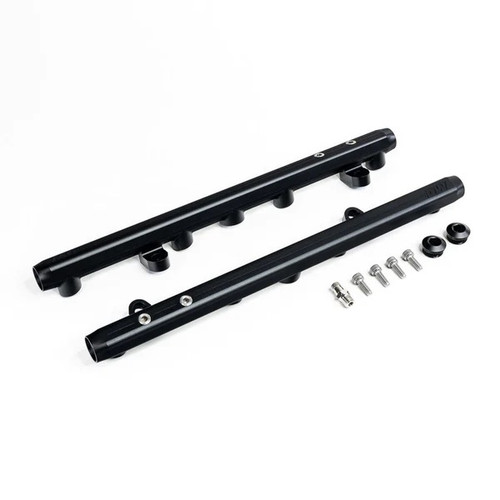 Deatschwerks 7-202 Fuel Rail, Aluminum, Black Anodized, GM LS-Series, Kit