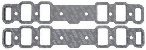 Edelbrock 7284 Intake Manifold Gasket, 0.060 in Thick, 1.440 x 2.440 in Rectangular Port, Composite, Oldsmobile V8, Pair