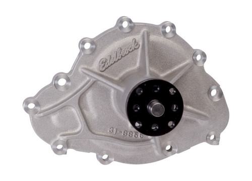 Edelbrock 8856 Water Pump, Mechanical, Victor Series, 5/8 in Pilot, Aluminum, Natural, Pontiac V8, Each