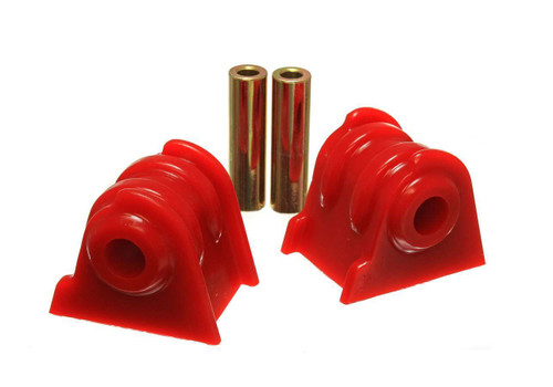 Energy Suspension 2.1104R Motor Mount, Hyper-Flex, Bolt-On, Polyurethane / Steel, Red / Cadmium, Jeep Inline 6, 1987-2006, Kit