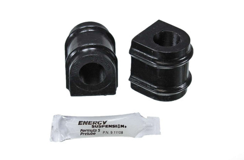 Energy Suspension 3.5218G Sway Bar Bushing, Hyper-Flex, Front, 22.5 mm Bar, Polyurethane, Black, Chevy Camaro 2010-12, Pair