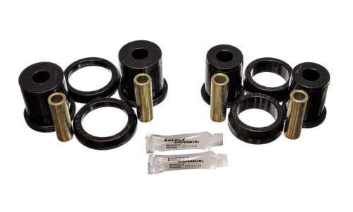 Energy Suspension 4.3129G Trailing Arm Bushing, Hyper-Flex, Rear, Polyurethane, Black, Ford Mustang 1999-2004, Kit