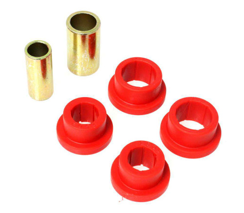 Energy Suspension 4.7108R Panhard Bar Bushing, Hyper-Flex, Rear, Polyurethane / Steel, Red / Cadmium, Ford Fullsize SUV / Truck 1965-79, Kit