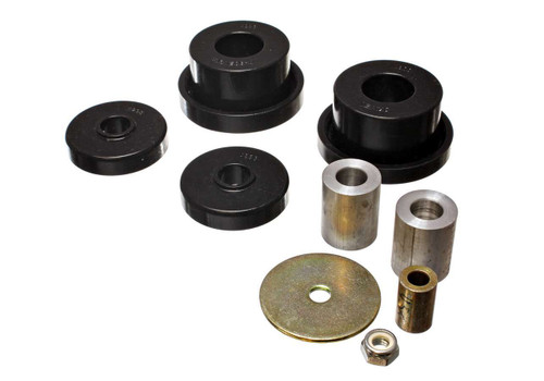 Energy Suspension 5.1115G Differential Housing Mount Bushing, Hyper-Flex, Polyurethane / Steel, Black / Cadmium, Chrysler 300 2005-15 / Dodge Challenger 2008-14 / Dodge Charger 2005-14, Kit