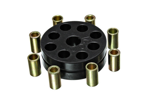 Energy Suspension 7.16101G Steering Coupler Bushing, Hyper-Flex, Polyurethane / Steel, Black / Cadmium, Nissan 240Z / 260Z / 280Z 1970-77, Kit