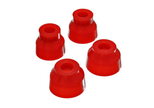 Energy Suspension 9.13127R Ball Joint Dust Boot, Hyper-Flex, Lower / Upper, Polyurethane, Red, Chevy Corvette 1984-96, Kit