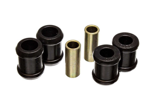 Energy Suspension 9.8138G Shock End Bushing, Rear, Polyurethane / Steel, Black / Cadmium, GM Fullsize Truck 1988-98, Kit