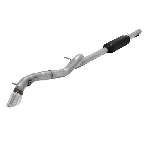 Flowmaster 817674 Exhaust System, Force II, Cat-Back, 2-1/2 in Tailpipe, 3 in Tip, Stainless, Natural, Jeep Wrangler JK 2007-18, Kit