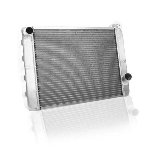 Griffin 1-25201-X Radiator, ClassicCool, 24 in W x 15.500 in H x 3 in D, Driver Side Inlet, Passenger Side Outlet, Aluminum, Natural, GM / Mopar, Each