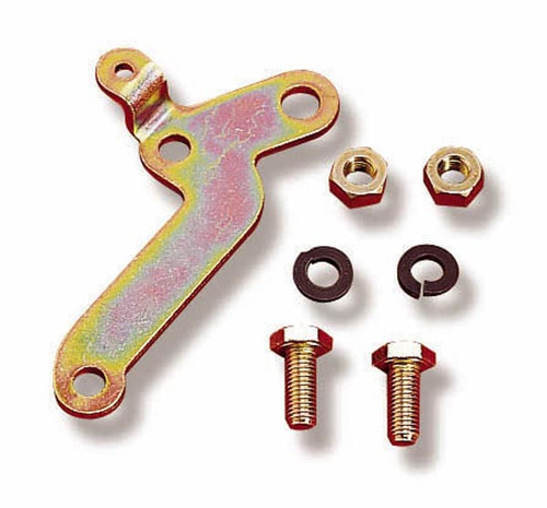 Holley 20-14 Throttle Lever Adapter, Throttle, Steel, Cadmium, Holley 4150 / 4150 HP / 4160 Carburetors, Mopar, Kit